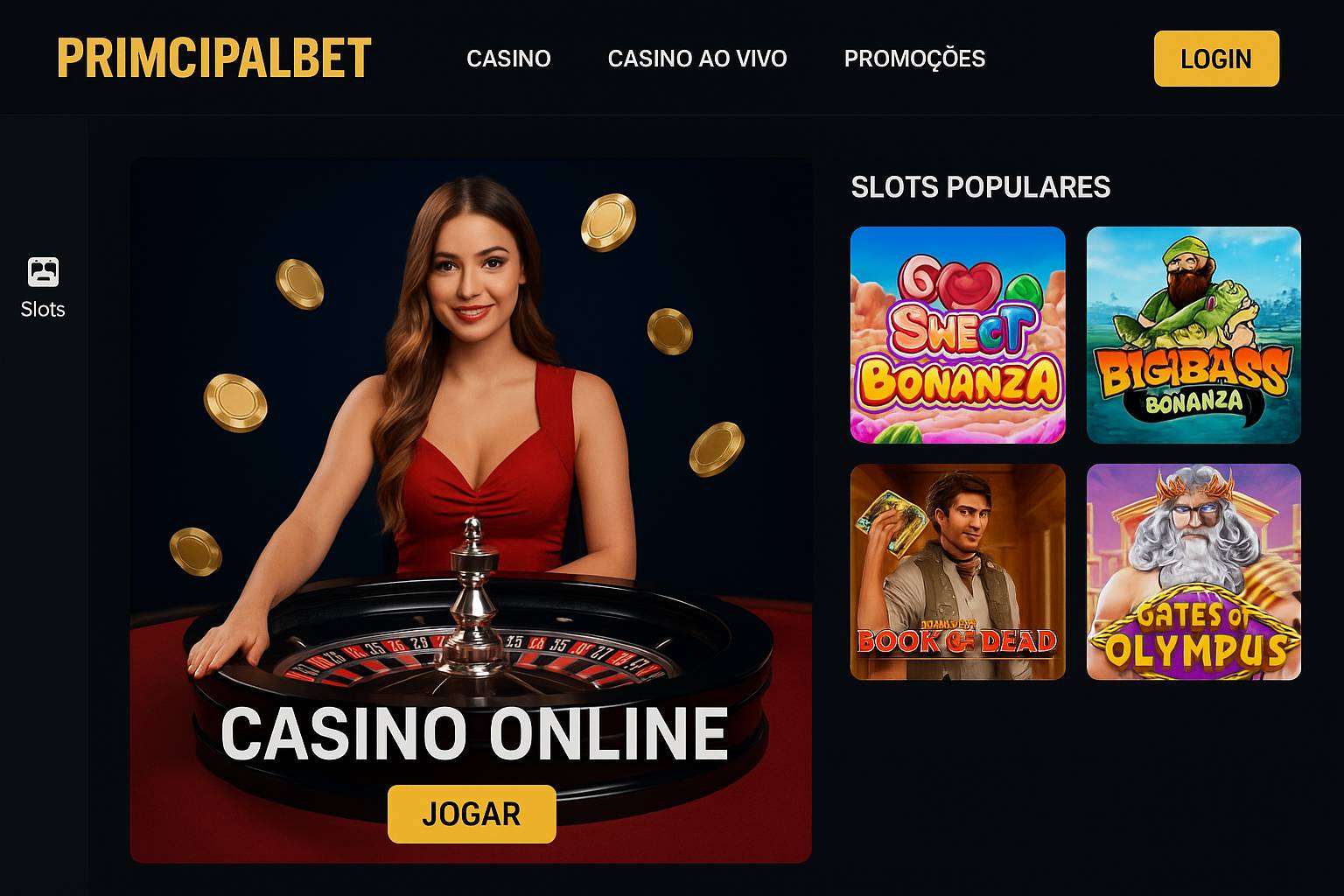 
                                Cassino Online PRIMCIPAlBET 