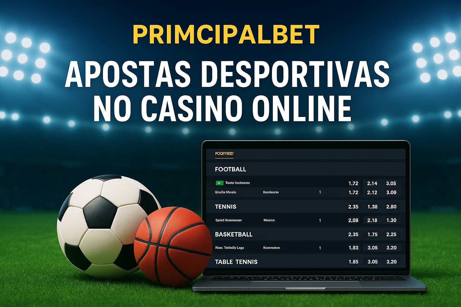 Apostas esportivas no cassino online PRIMCIPAlBET