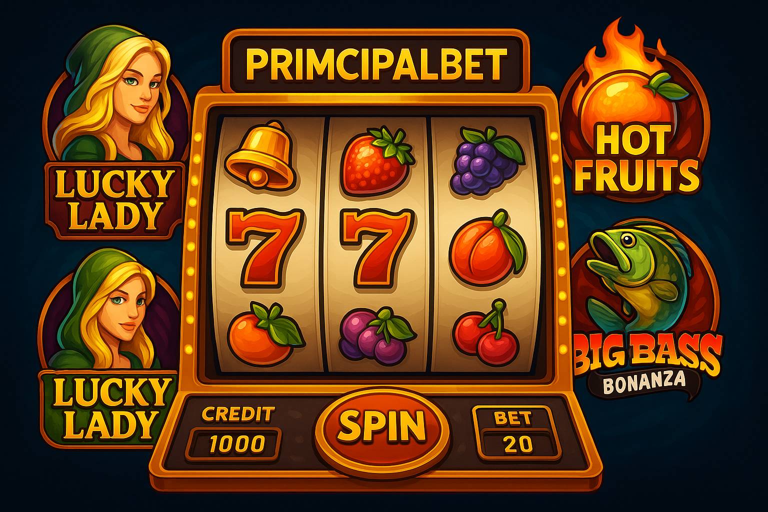 Explore o mundo das slot machines no PRIMCIPAlBETCasino